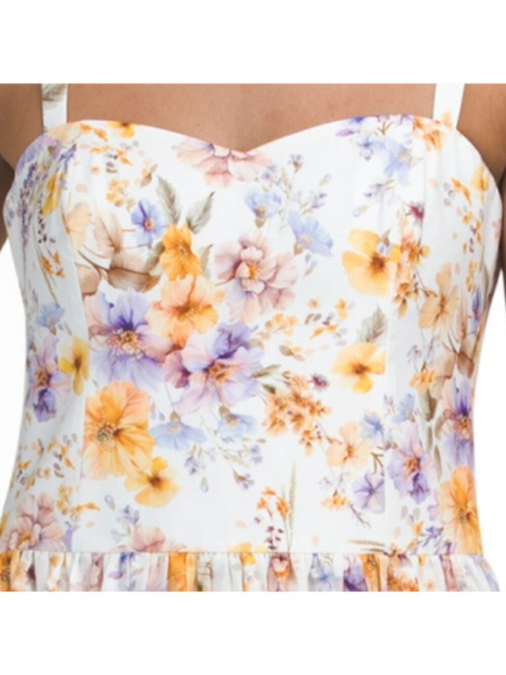 AQUA BLU Lilas Drop Waist Maxi Dress - Picture 3 of 5